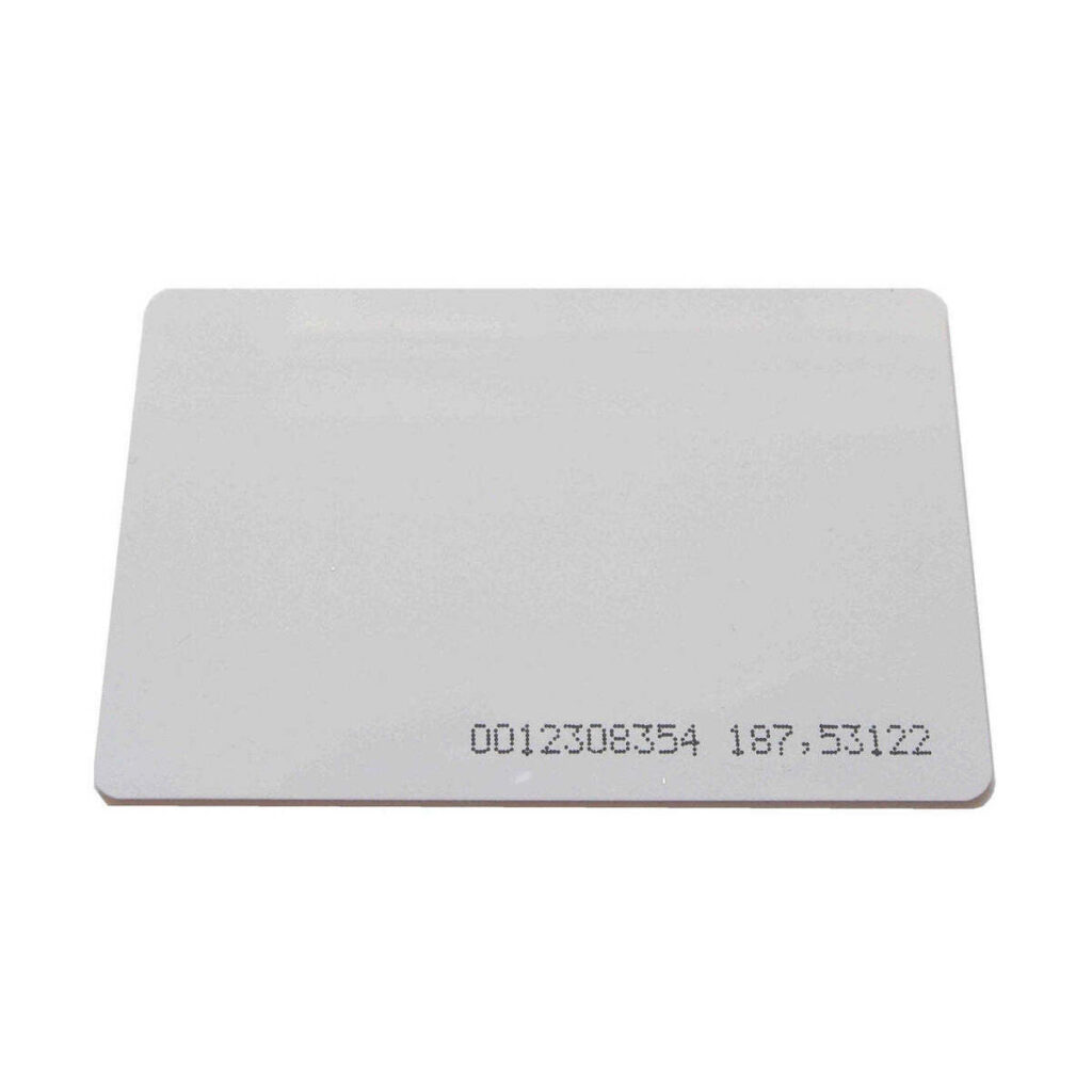 Κάρτα ελέγχου πρόσβασης RFID 125 Khz – Λευκή – Για Access Control μέσω καρτών RFID - Κάρτα ελέγχου πρόσβασης RFID 125 Khz – Λευκή – Access Control μέσω καρτών RFID
